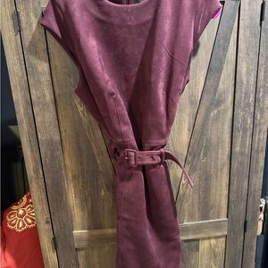 Ann Taylor Red Sheath Midi Dress for Work